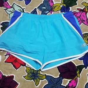New Balance Lite Blue Running Shorts